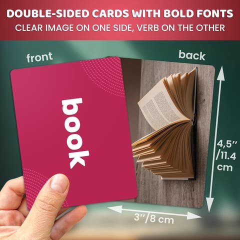 High Contrast & Vocabulary Kids Flash Cards