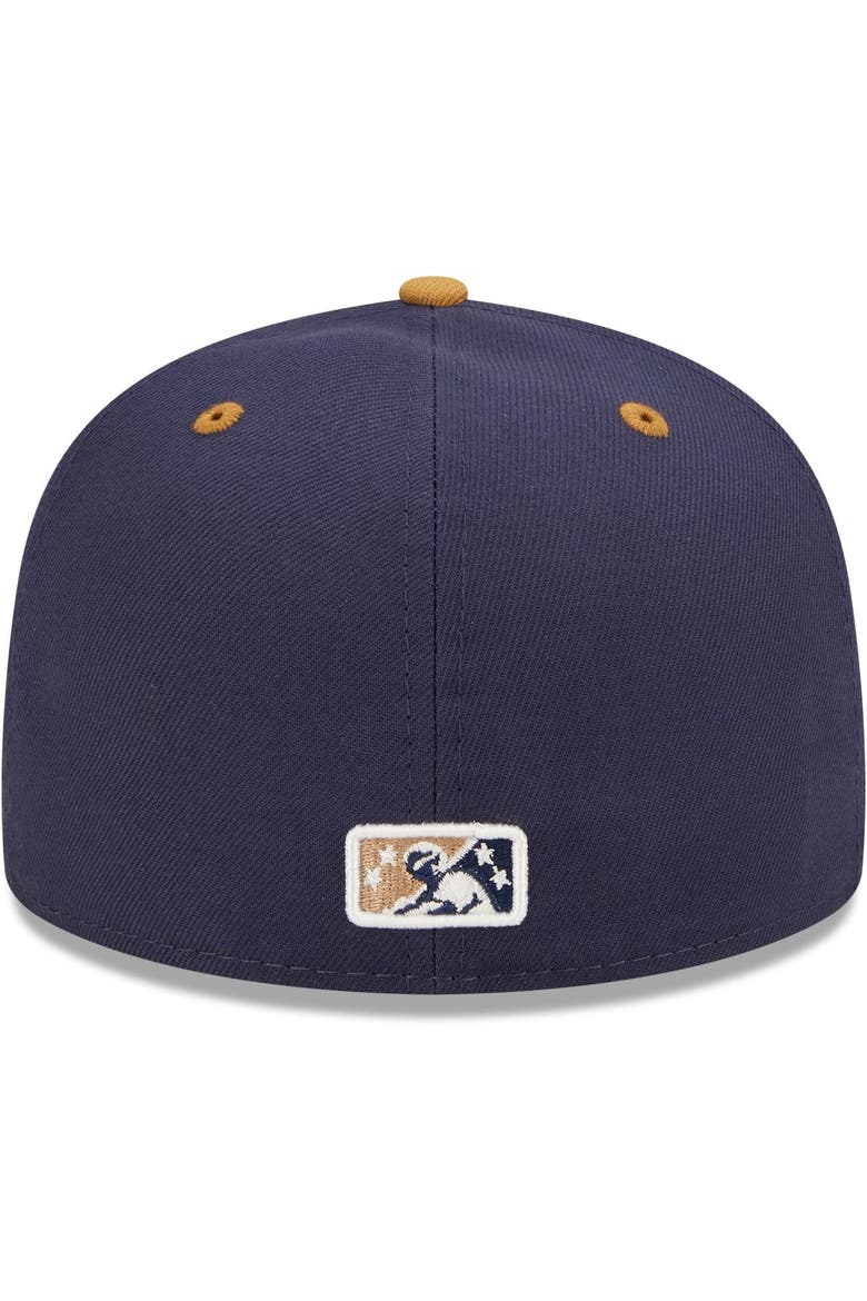 Men's New Era Navy San Antonio Missions Authentic Collection Team Alternate 59FIFTY Fitted Hat, Alternate, color, Navy