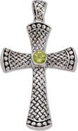 SAMUEL B. Sterling Silver Cross Pendant