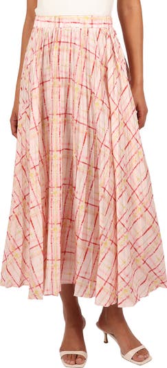 Polina Pleated Maxi Skirt
