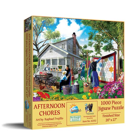 Afternoon Chores 1000 piece Jigsaw Puzzle for Adults