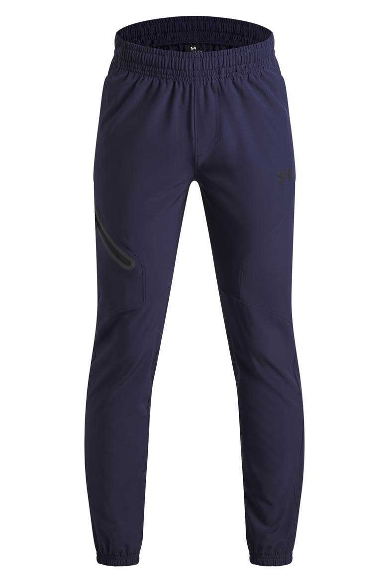 Kids' Unstoppable Woven Joggers, Main, color, MIDNIGHT NAVY