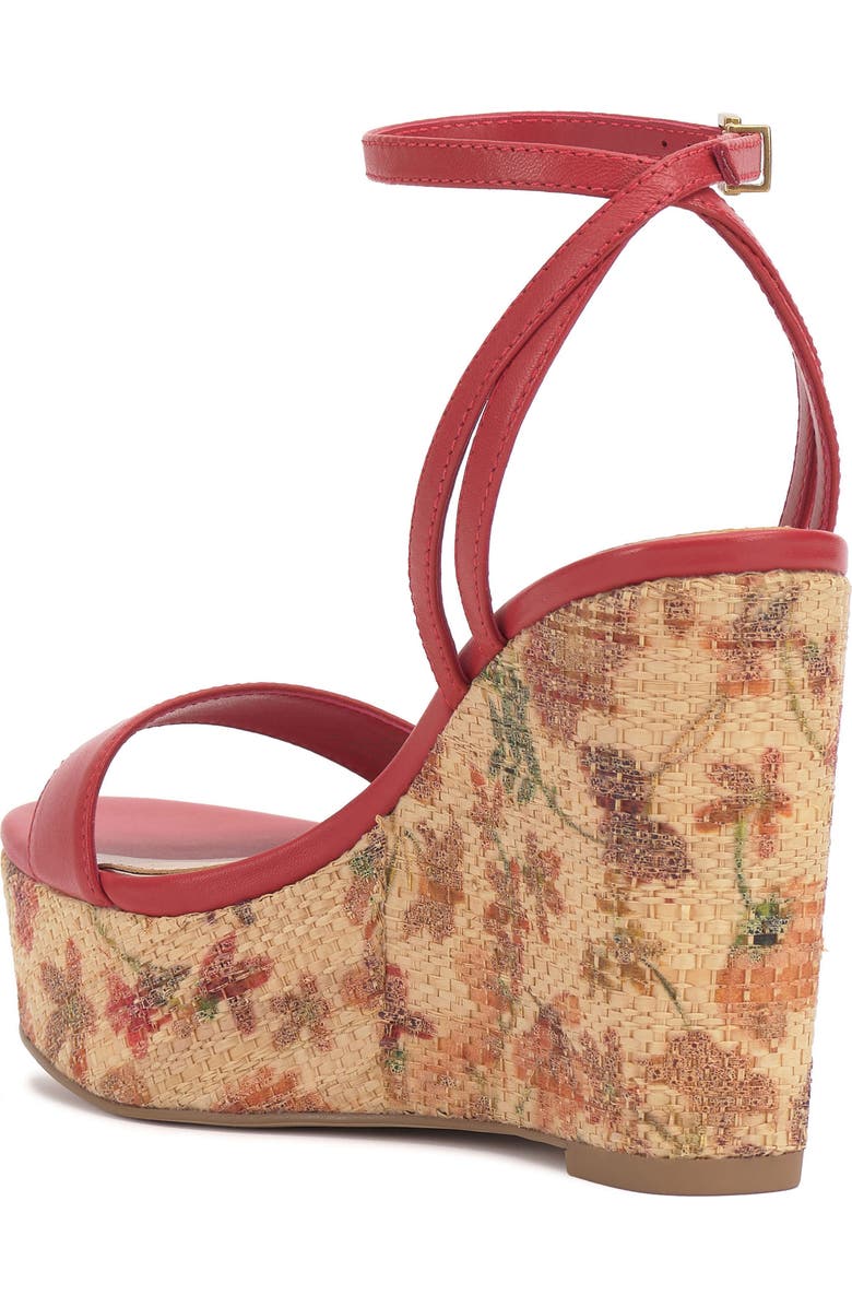 Vince Camuto Emrey Platform Wedge Sandal, Alternate, color, Salsa