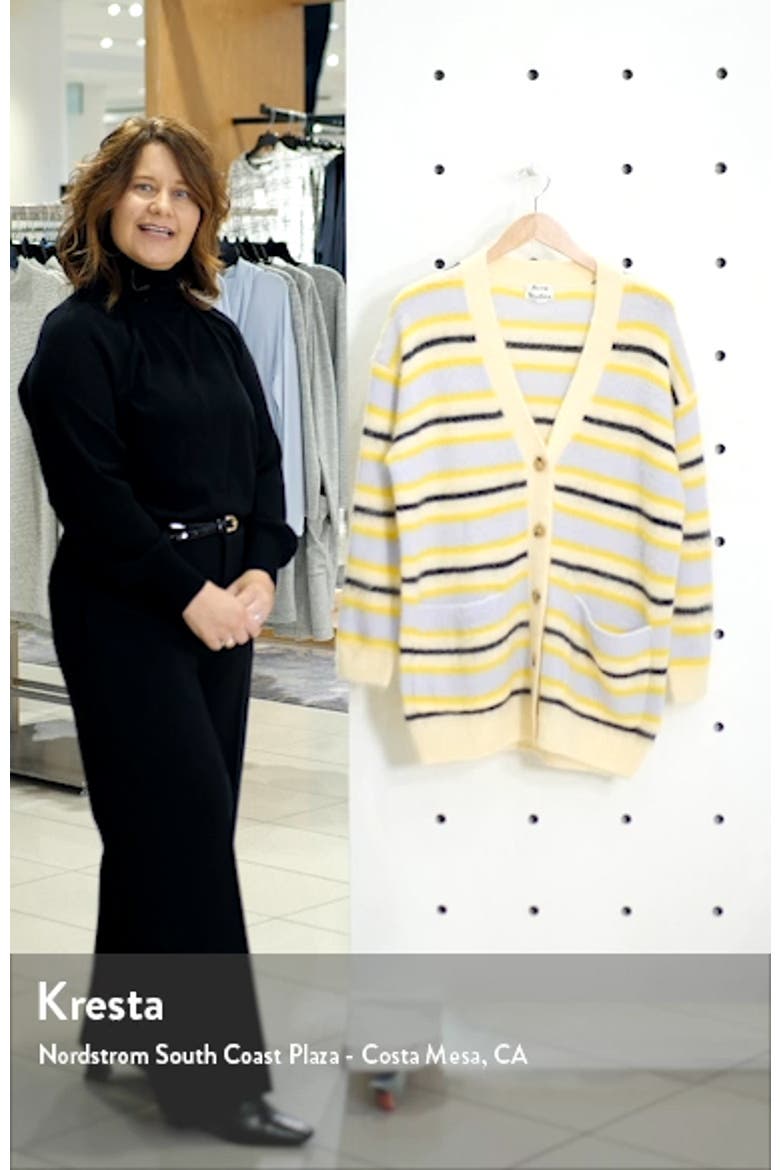 Keda Oversize Wool & Alpaca Blend Cardigan video