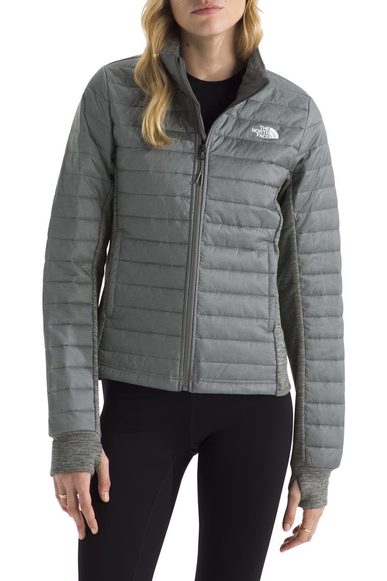 Canyonlands Water Repellent Hybrid Jacket, Main, color, TNF MEDIUM GREY HEATHER