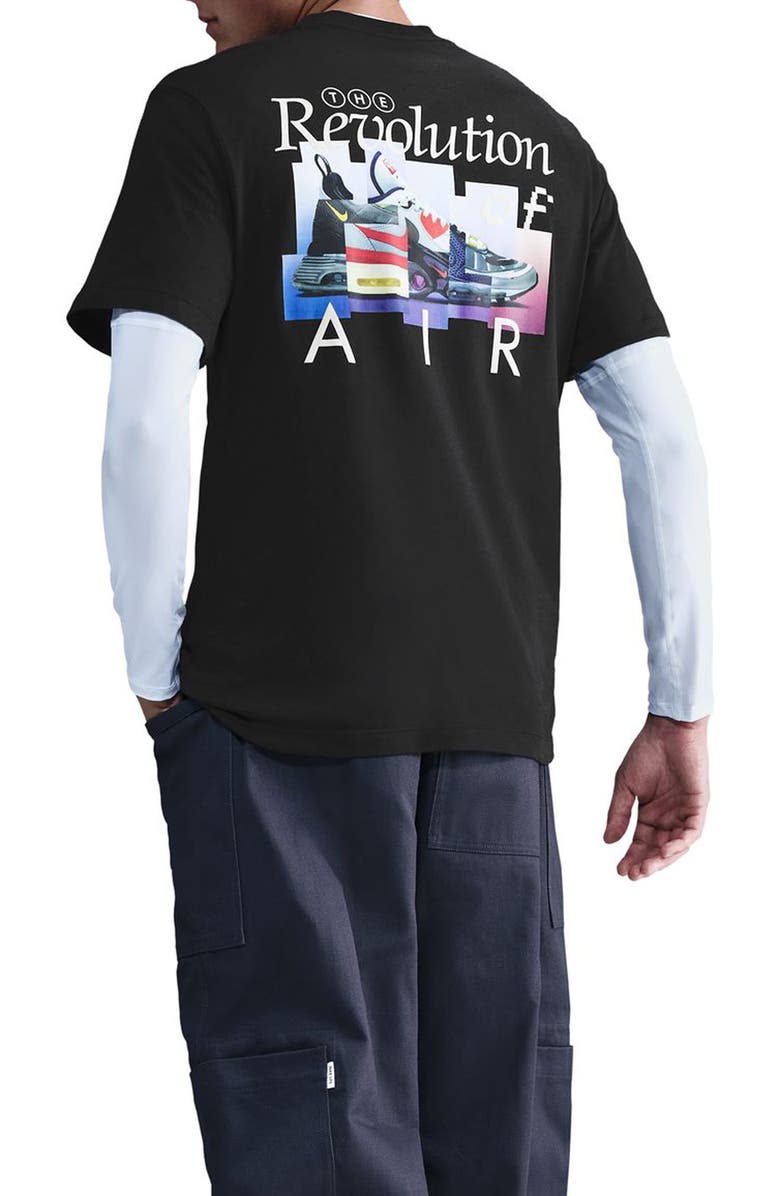 Nike Sportswear Cotton Graphic T-Shirt, Alternate, color,