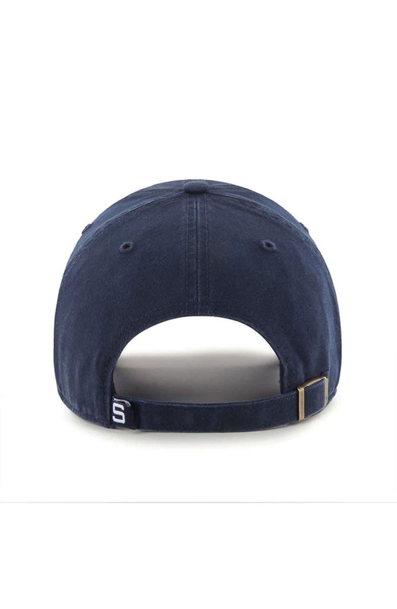 '47 Men's '47 Navy Penn State Nittany Lions Vault Clean Up Adjustable Hat, Alternate, color,