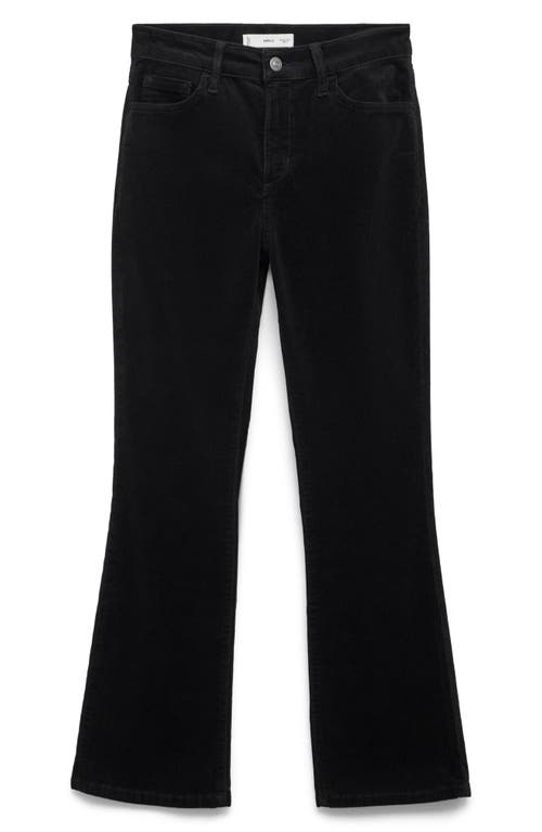 Mango Crop Flare Corduroy Jeans