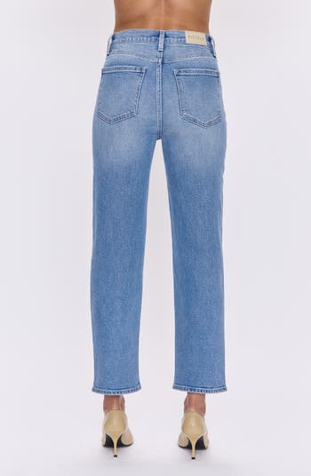 Charlie High Waist Ankle Straight Leg Jeans
