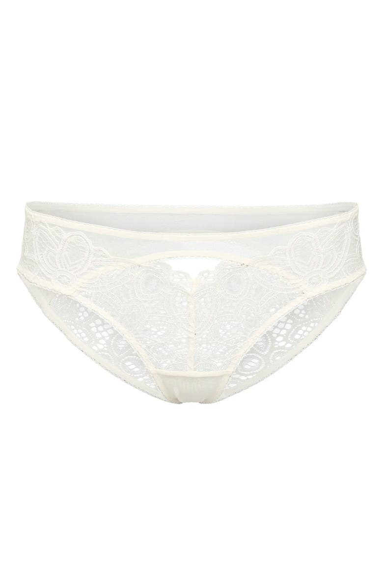 Elska Cheeky Panties, Alternate, color, Light white