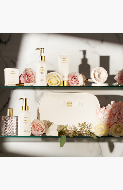 Lovery Premium Vanilla Bath And Body Luxury Spa Kit