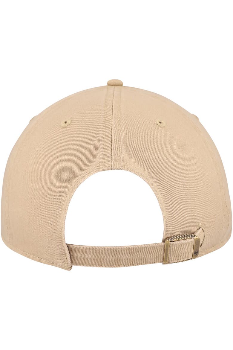 Men's '47 Khaki Harvard Crimson Clean Up Adjustable Hat, Alternate, color, Khaki