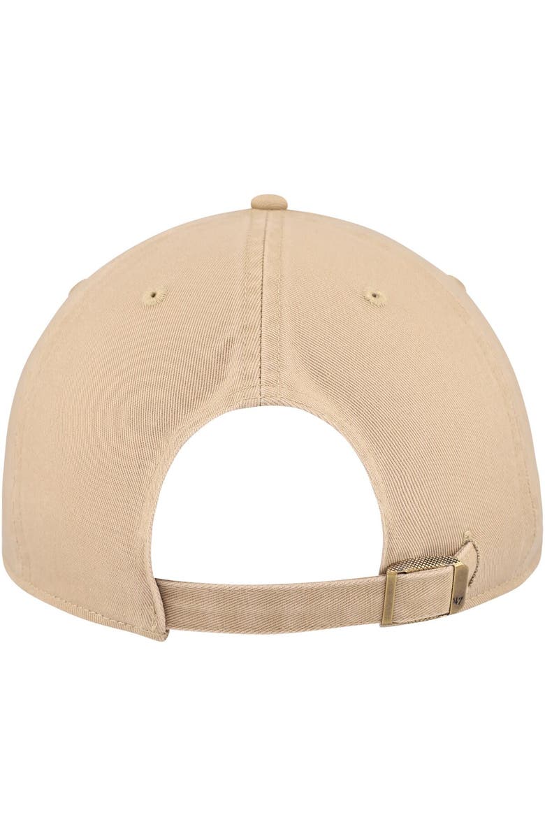 '47 Men's '47 Khaki Harvard Crimson Clean Up Adjustable Hat, Alternate, color, Khaki