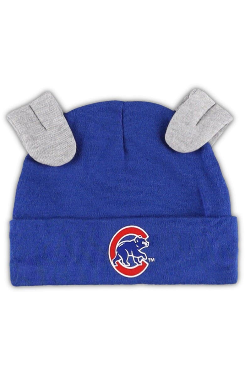 Outerstuff Newborn & Infant Royal/White Chicago Cubs Dream Team Bodysuit Hat & Footed Pants Set, Alternate, color, 