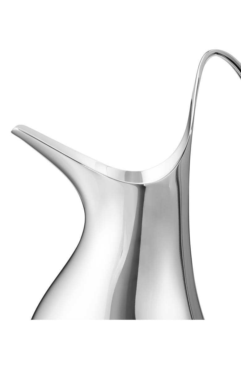 Georg Jensen Koppel Stainless Steel Petite Pitcher, Alternate, color, Silver