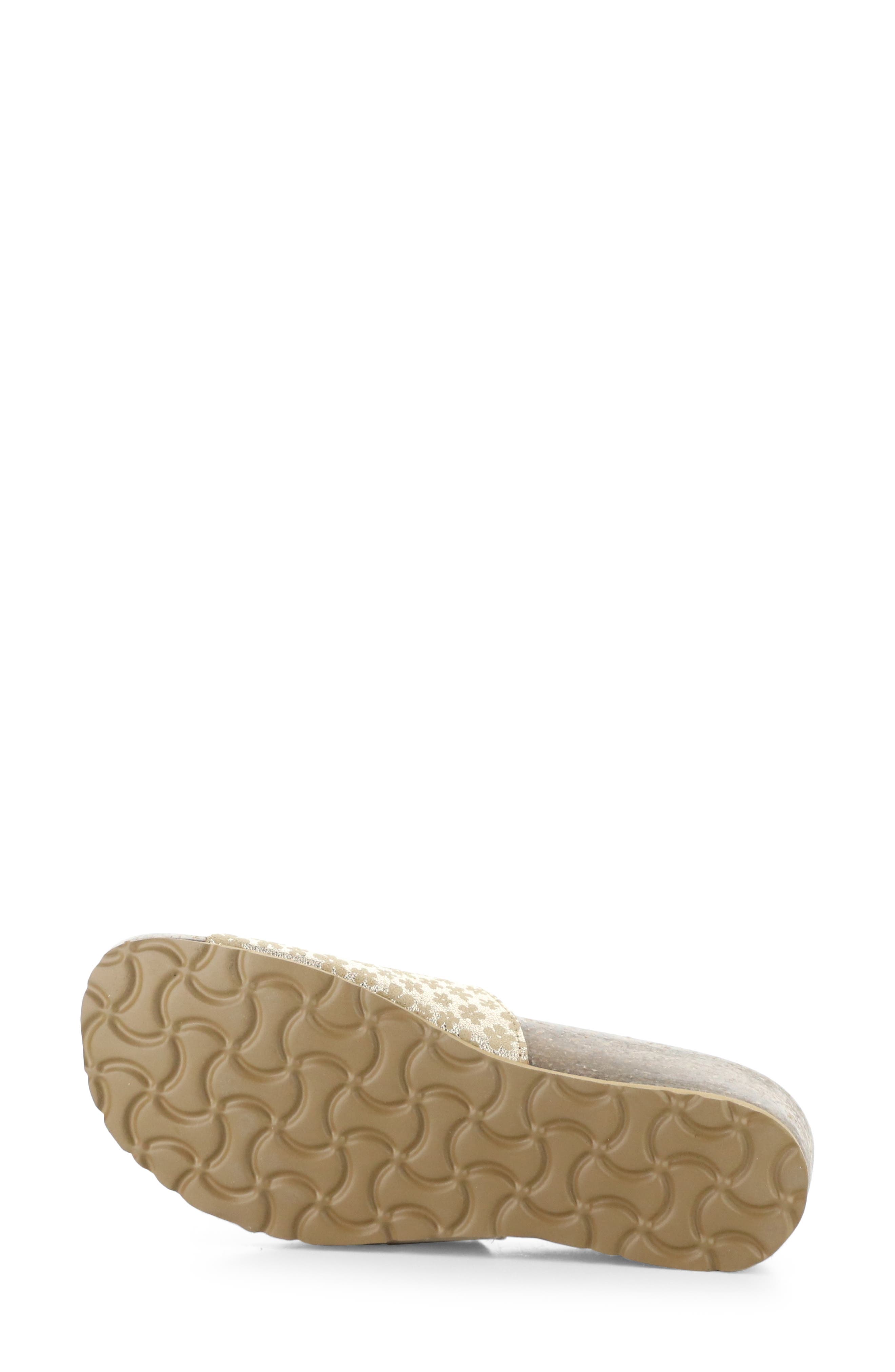 Lyra Wedge Slide Sandal, Alternate, color, SABBIA