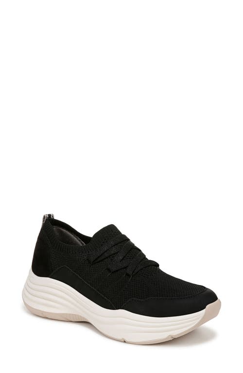 Bzees Impact Slip-on Sneaker In Black Knit