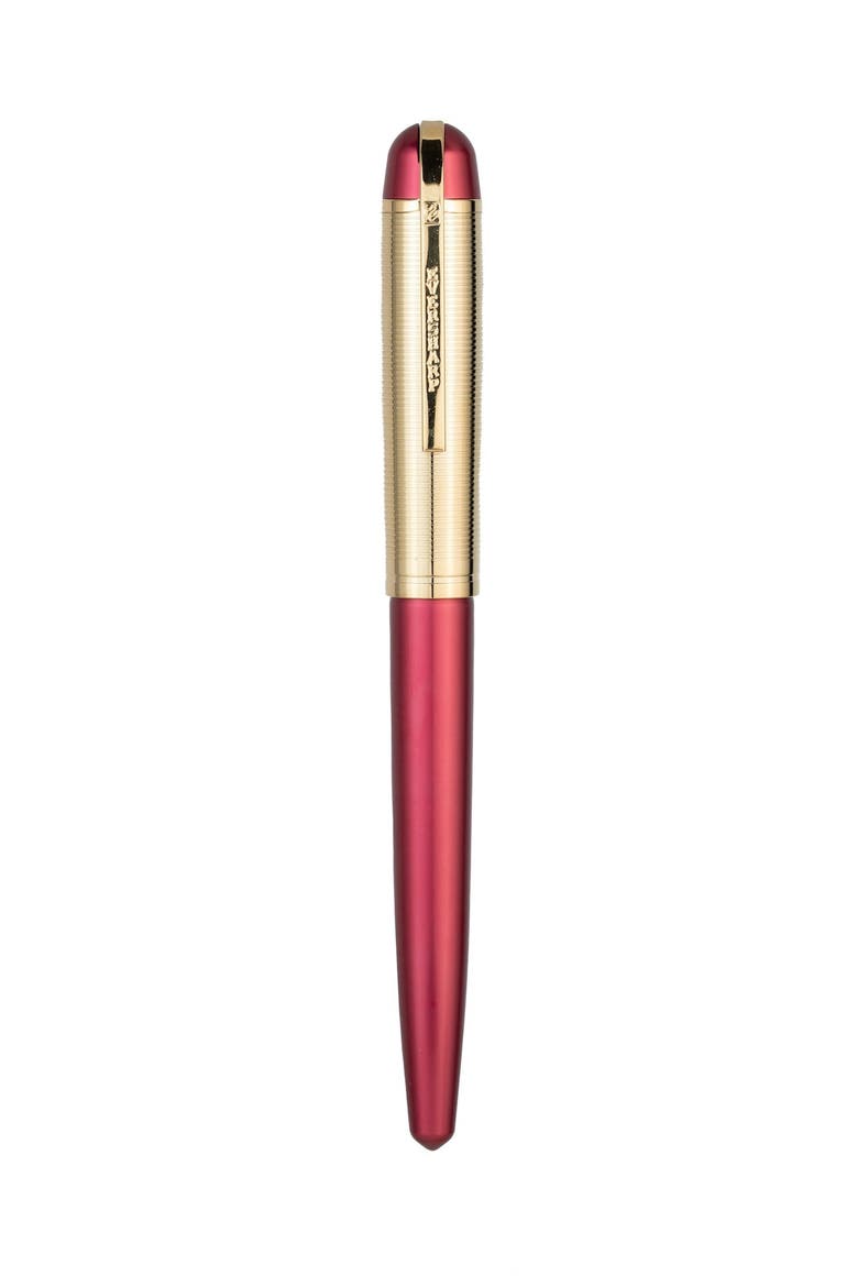 Skyline Red Gold Rollerball Pen, Main, color, Red Gold Trim