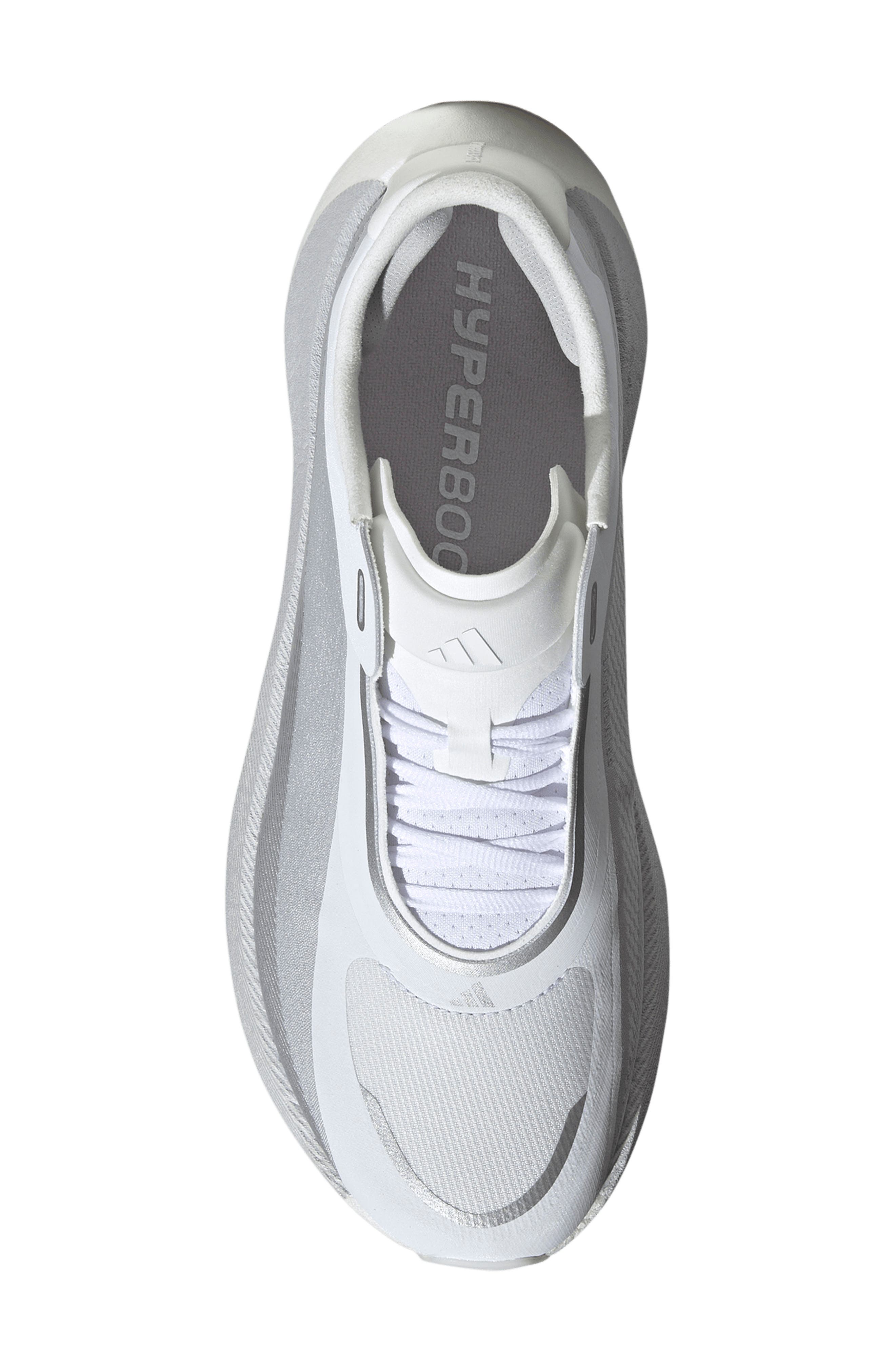 adidas Hyperboost Edge Running Shoe, Alternate, color, White/ Solid Grey/ Silver