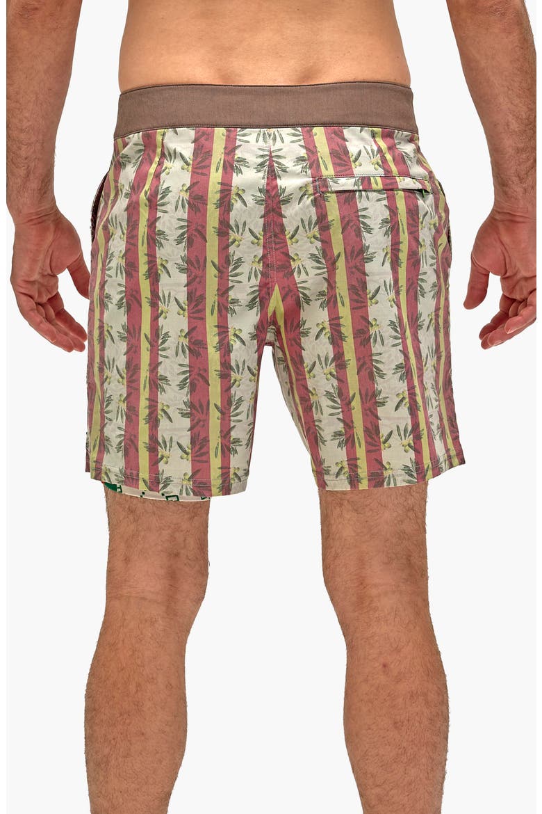 Peace Stretch Board Shorts, Alternate, color, OLIVE