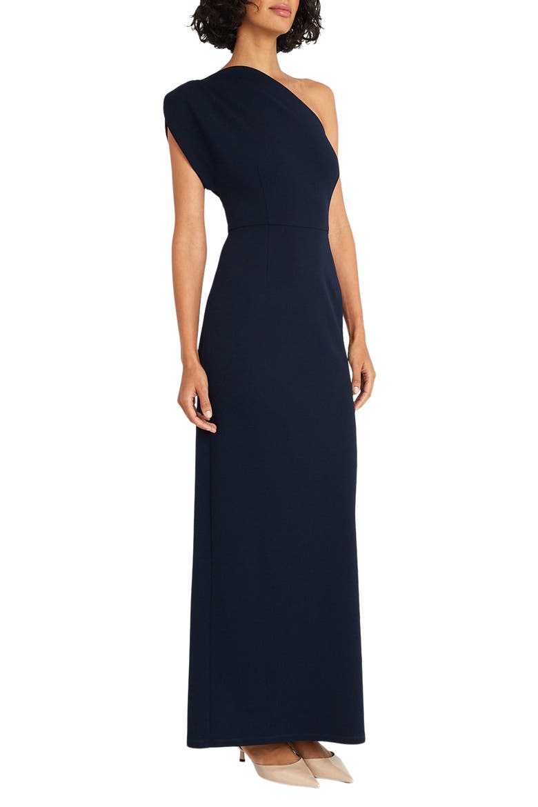 Asymmetric One-Shoulder Gown, Alternate, color, NAYB