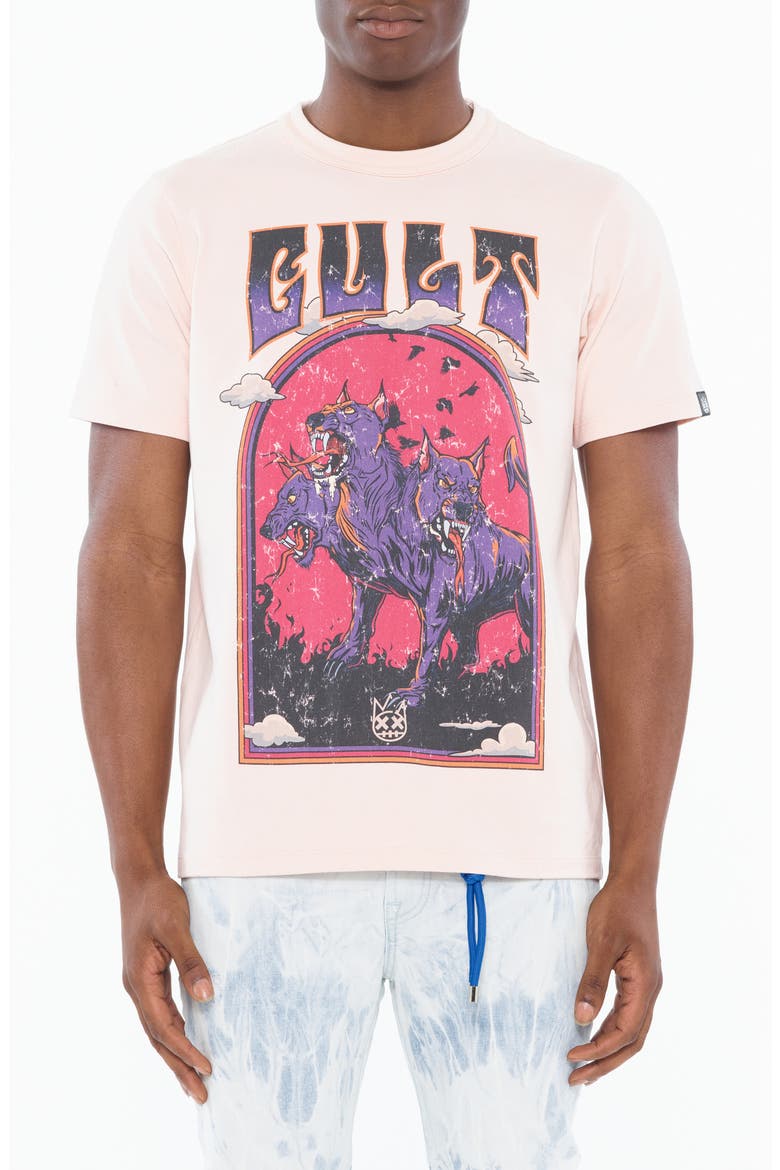Logo Graphic T-Shirt, Main, color, POWDER PINK