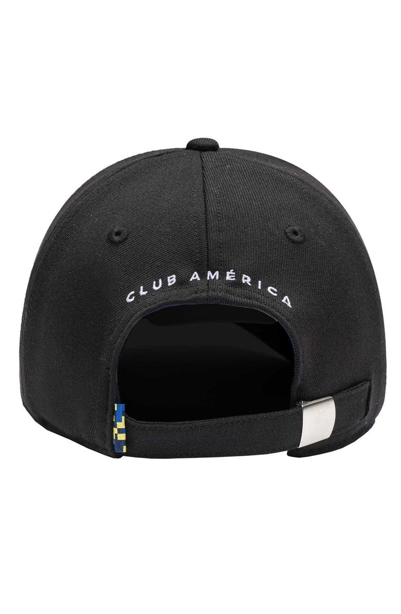 FAN INK Men's Black Club America Berkeley Classic Adjustable Hat, Alternate, color,