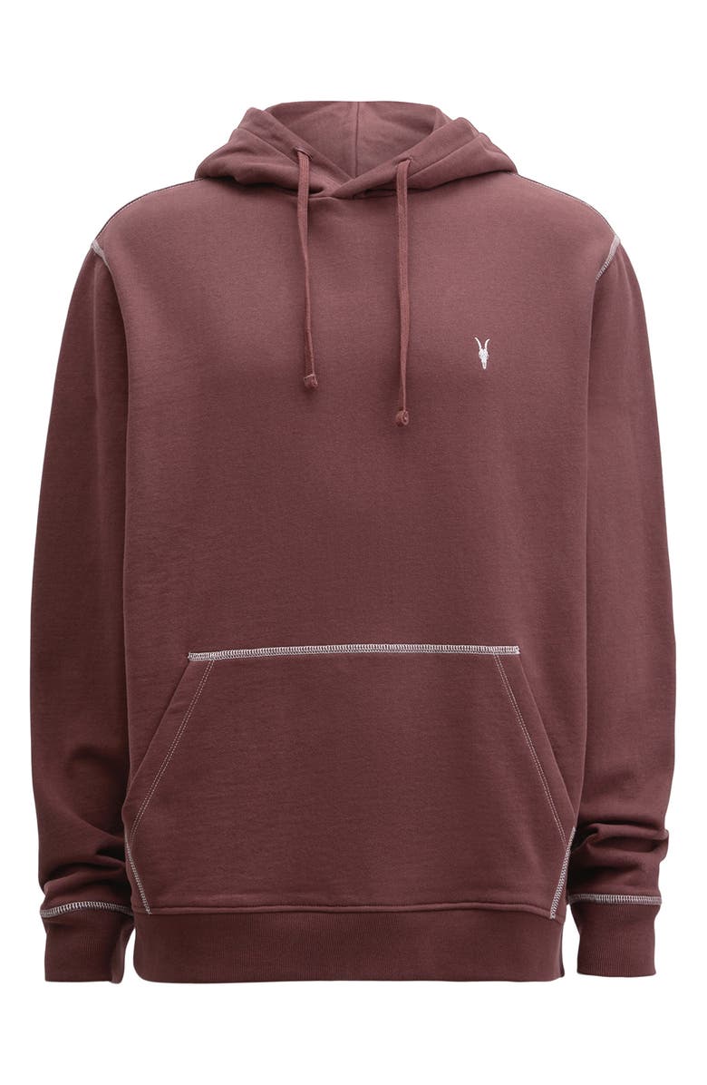 AllSaints Amir Oversize Pullover Hoodie, Alternate, color,