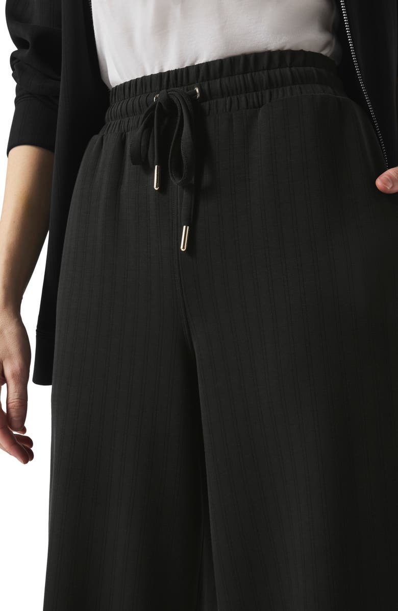 Splendid x @cellajaneblog Rib Scuba Knit Wide Leg Pants, Alternate, color, 