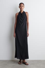 COS Cowl-Neck Maxi Dress