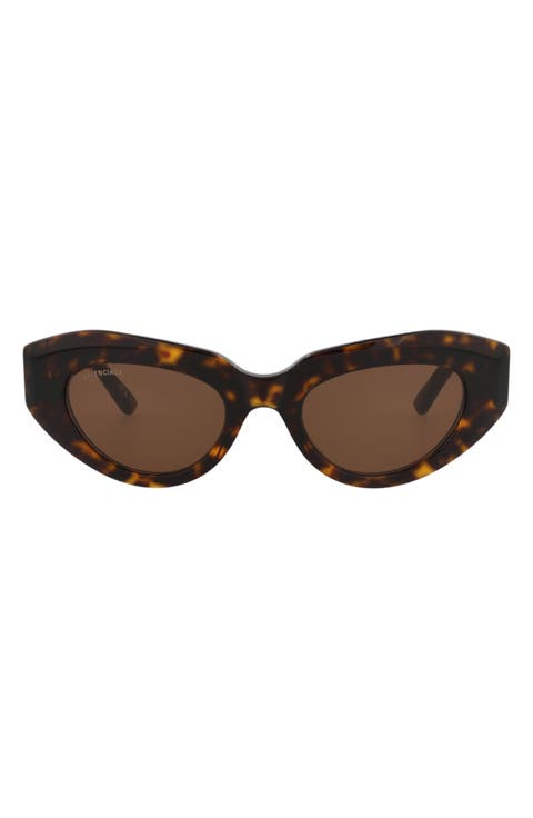 52mm Cat Eye Sunglasses