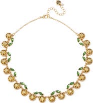Betsey Johnson Lemon Collar Necklace