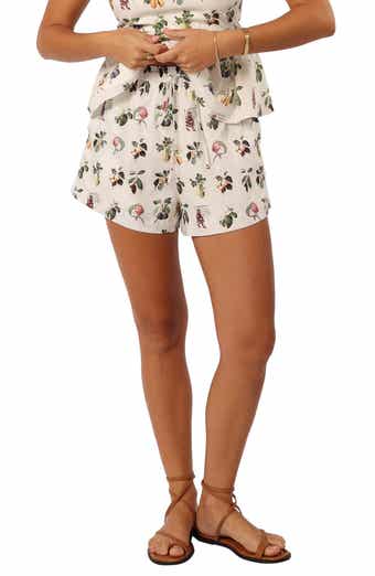 Petal & Pup Botanique Cotton Drawstring Shorts