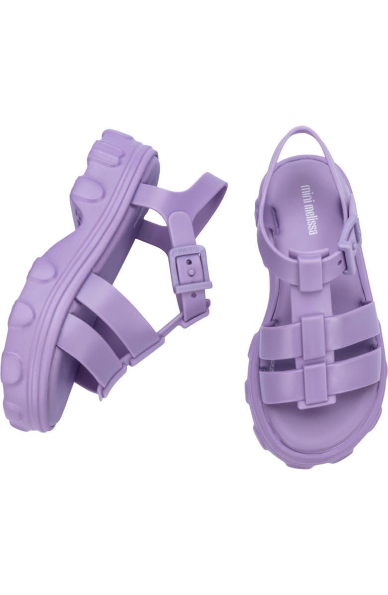 Mini Melissa Kids' Ella Platform Sandal, Alternate, color, Lilac