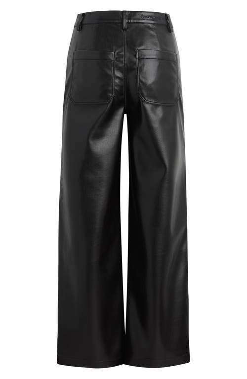 Favorite Daughter The Mischa Super High Waist Wide Leg Pants In Black