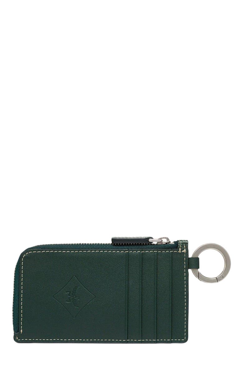 MCM Himmel Lanyard Zip Card Case in Lauretos, Alternate, color,