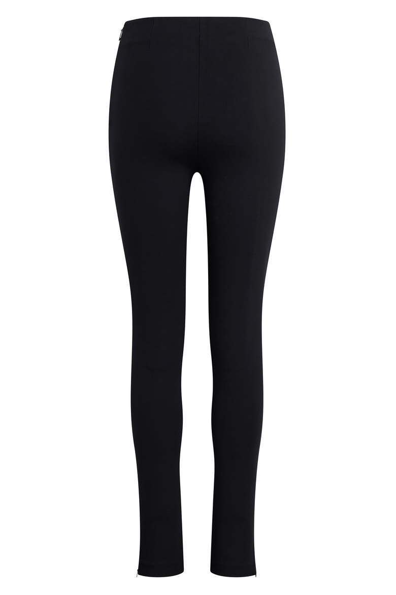 The Pointe Ponte Knit Pants, Alternate, color, BLACK