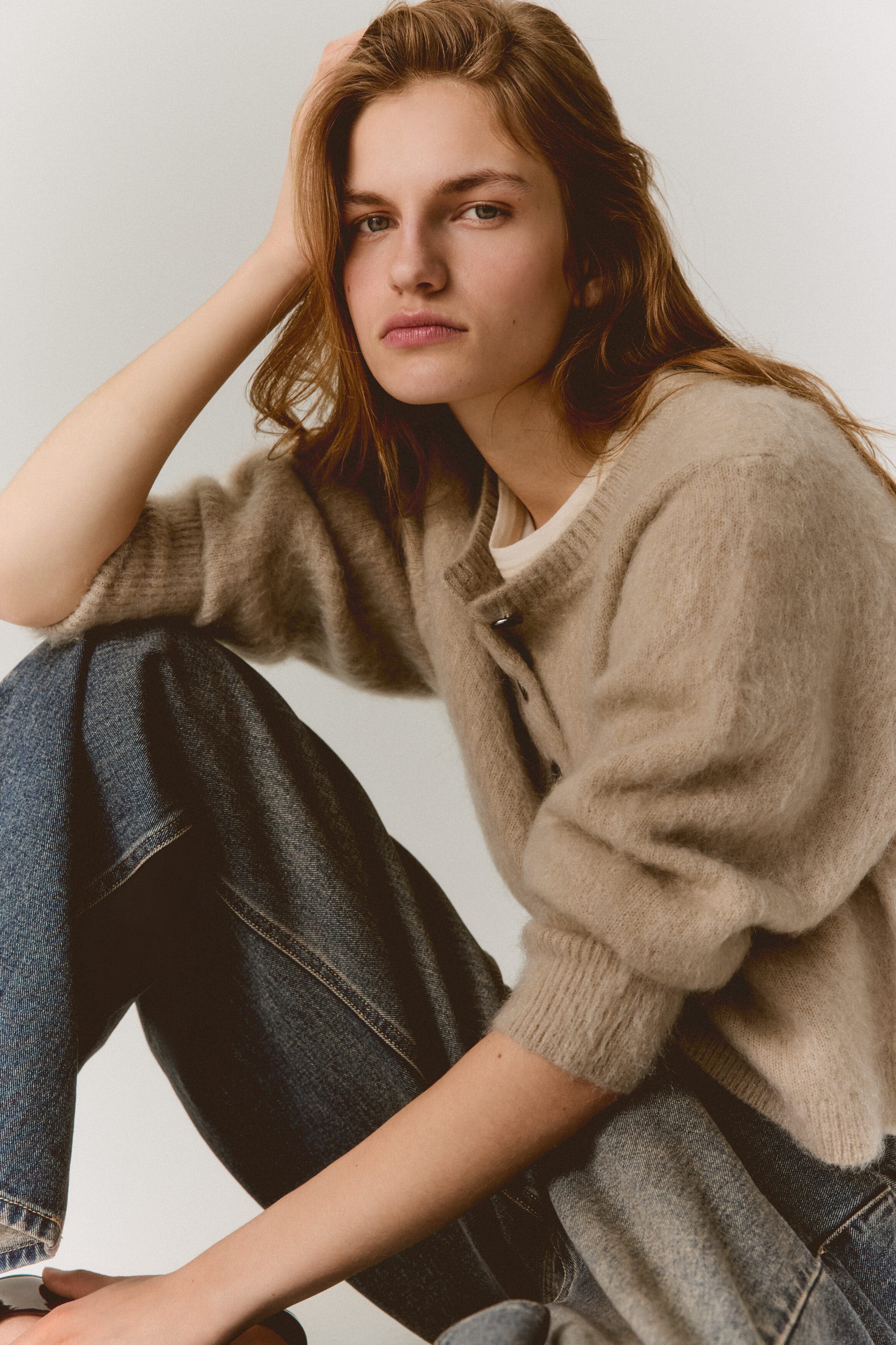 Mohair-blend Cardigan - image 2