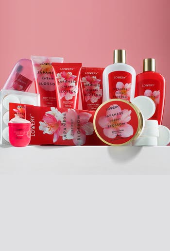 26-Piece Bath & Body Cherry Blossom Spa Set