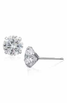 JARDIN Martini Cubic Zirconia Stud Earrings