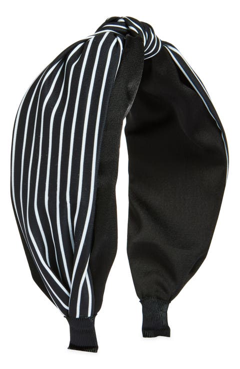 Striped Center Knot Headband