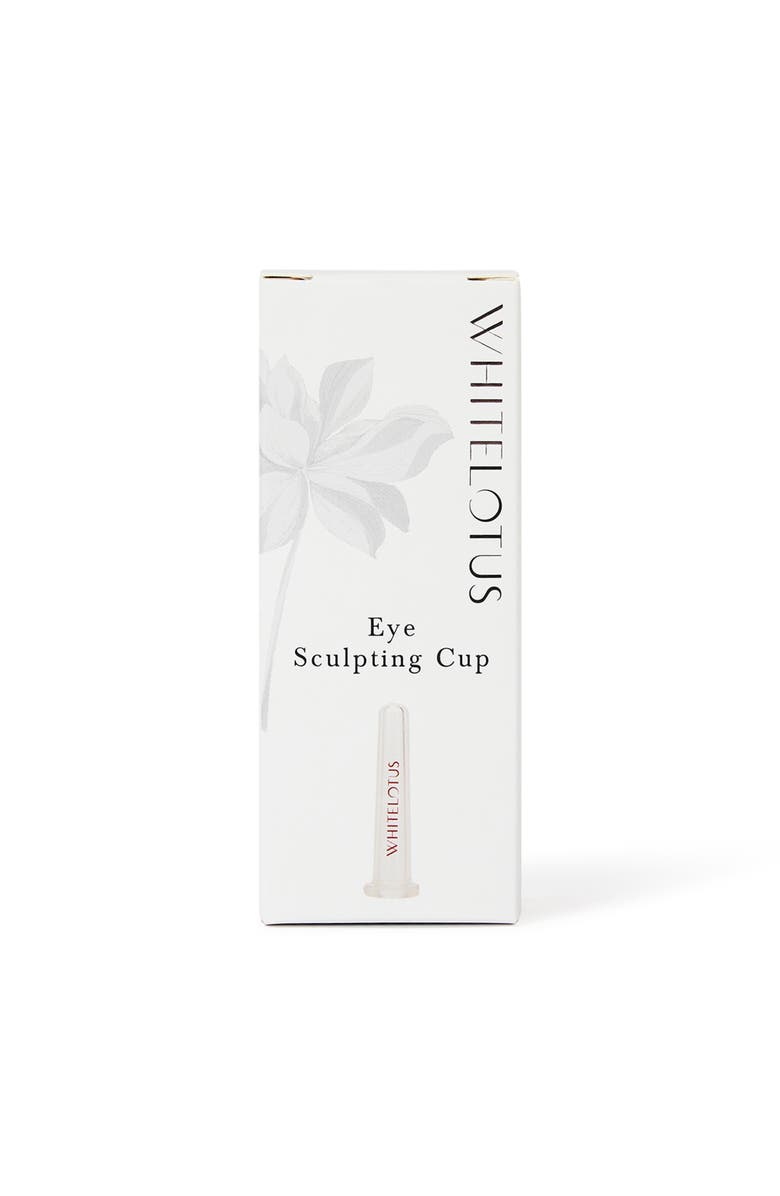 White Lotus Beauty Eye Sculpting Cup, Alternate, color, Clear