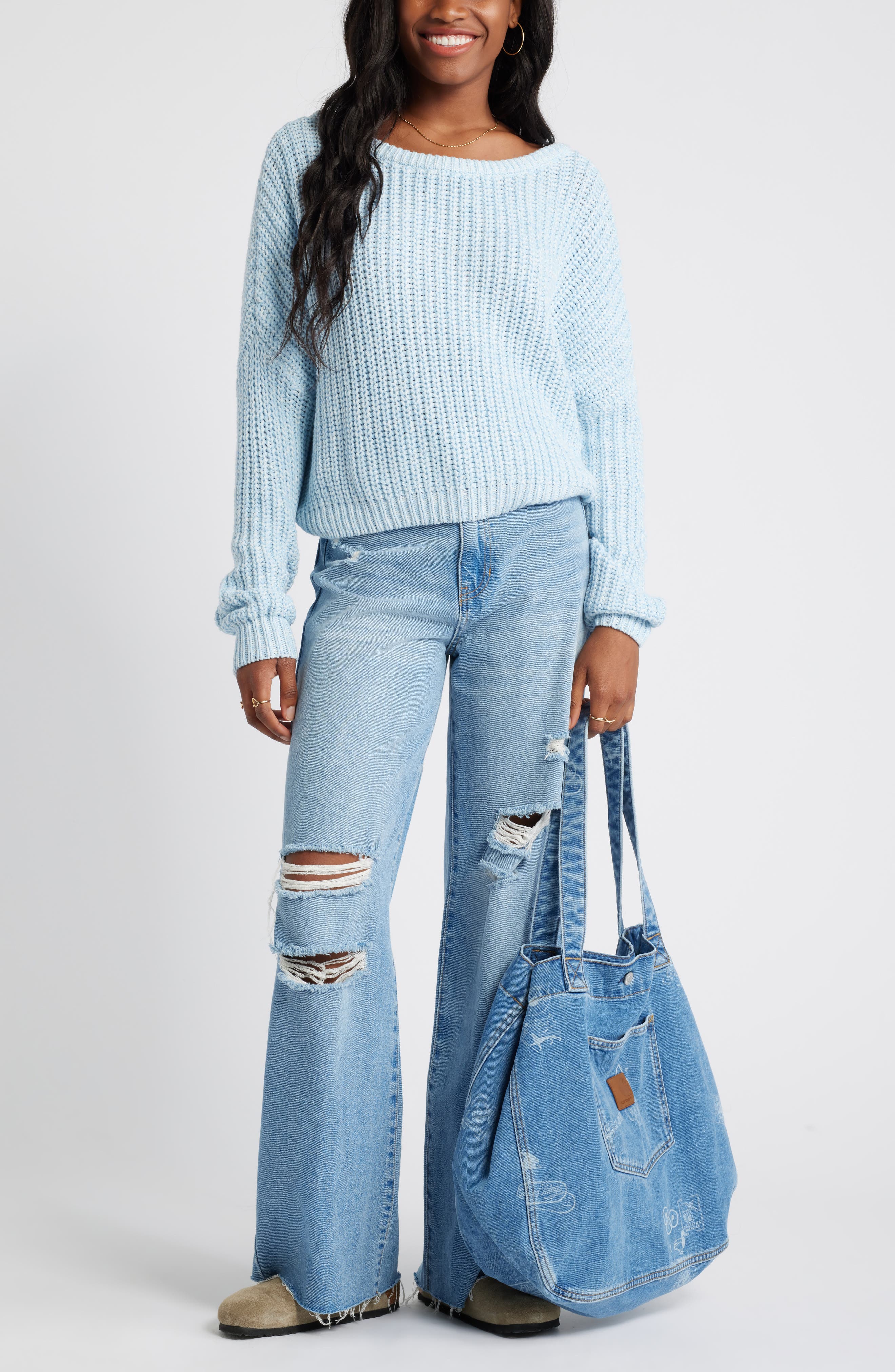 Relaxed Reversible Sweater - image 2