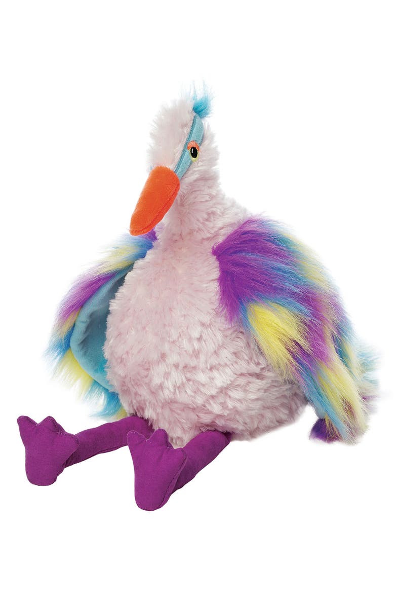 Manhattan Toy Silly Birds Laverne Stuffed Animal, Main, color, Multi-Color