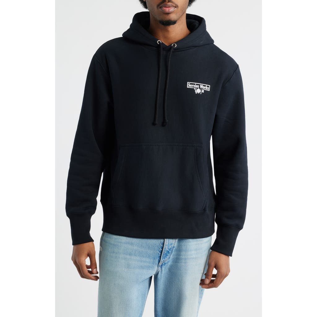 Service Works Trademark Hoodie In Blue