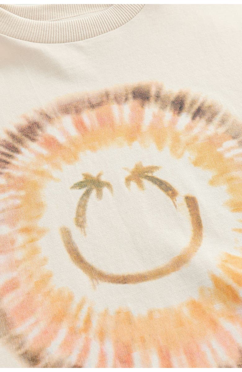 NEXT Kids' Tie Dye Smile Graphic T-Shirt, Alternate, color, White
