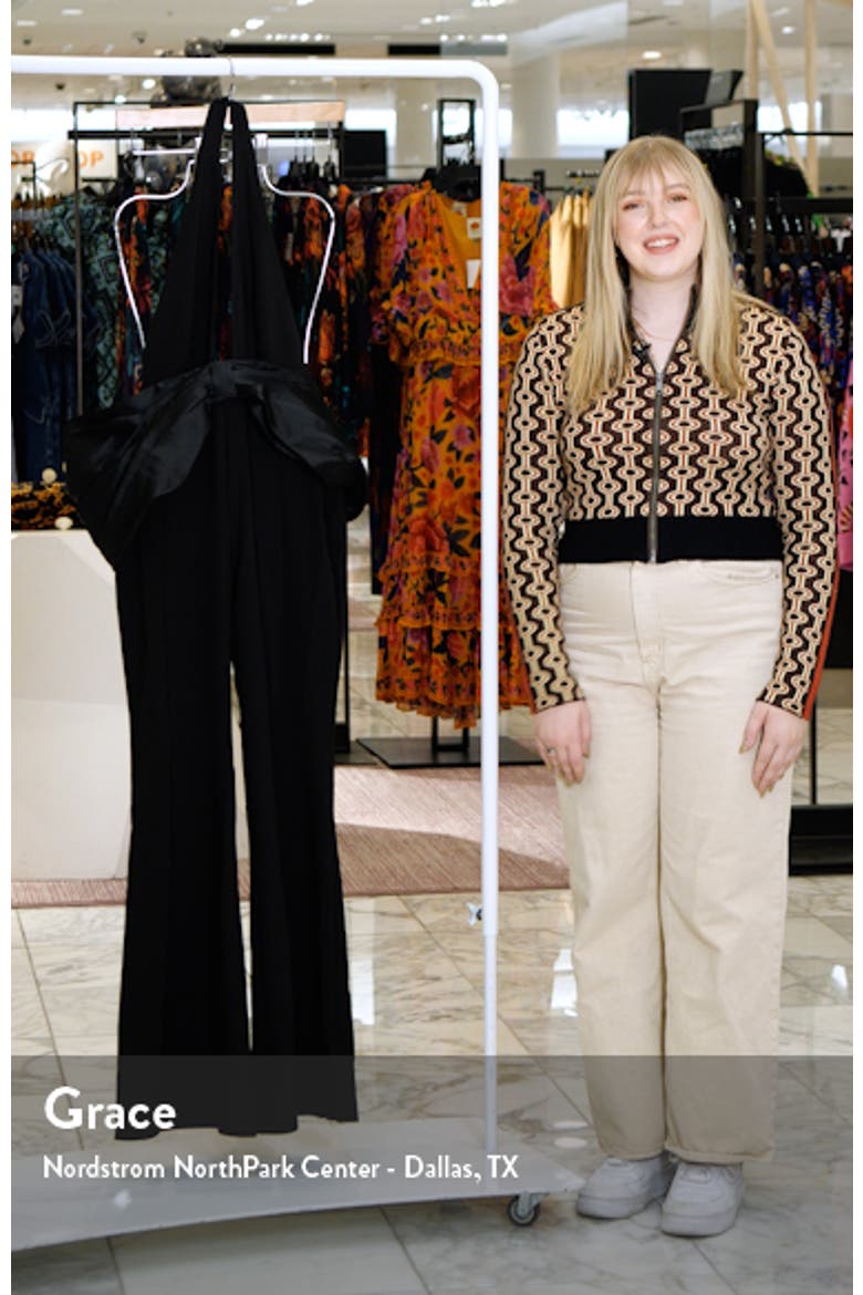 Bow Detail Backless Jumpsuit video