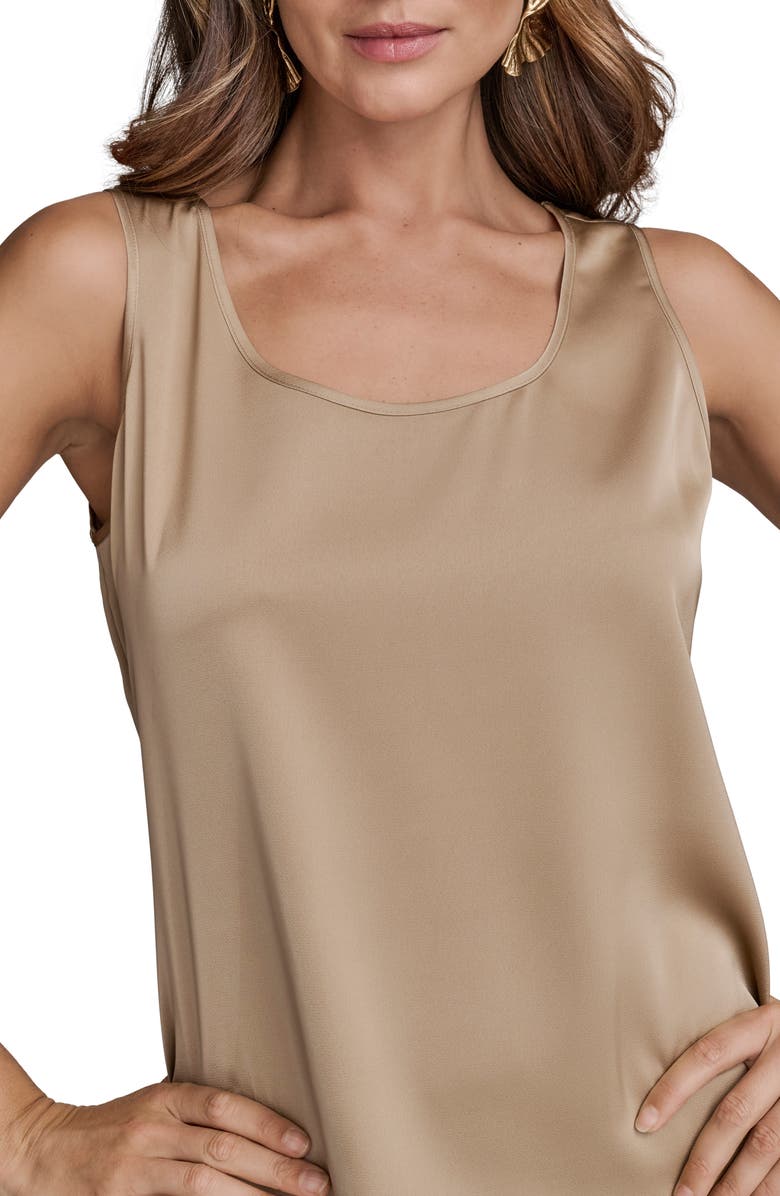 Donna Karan New York Charmeuse Tank, Alternate, color, 