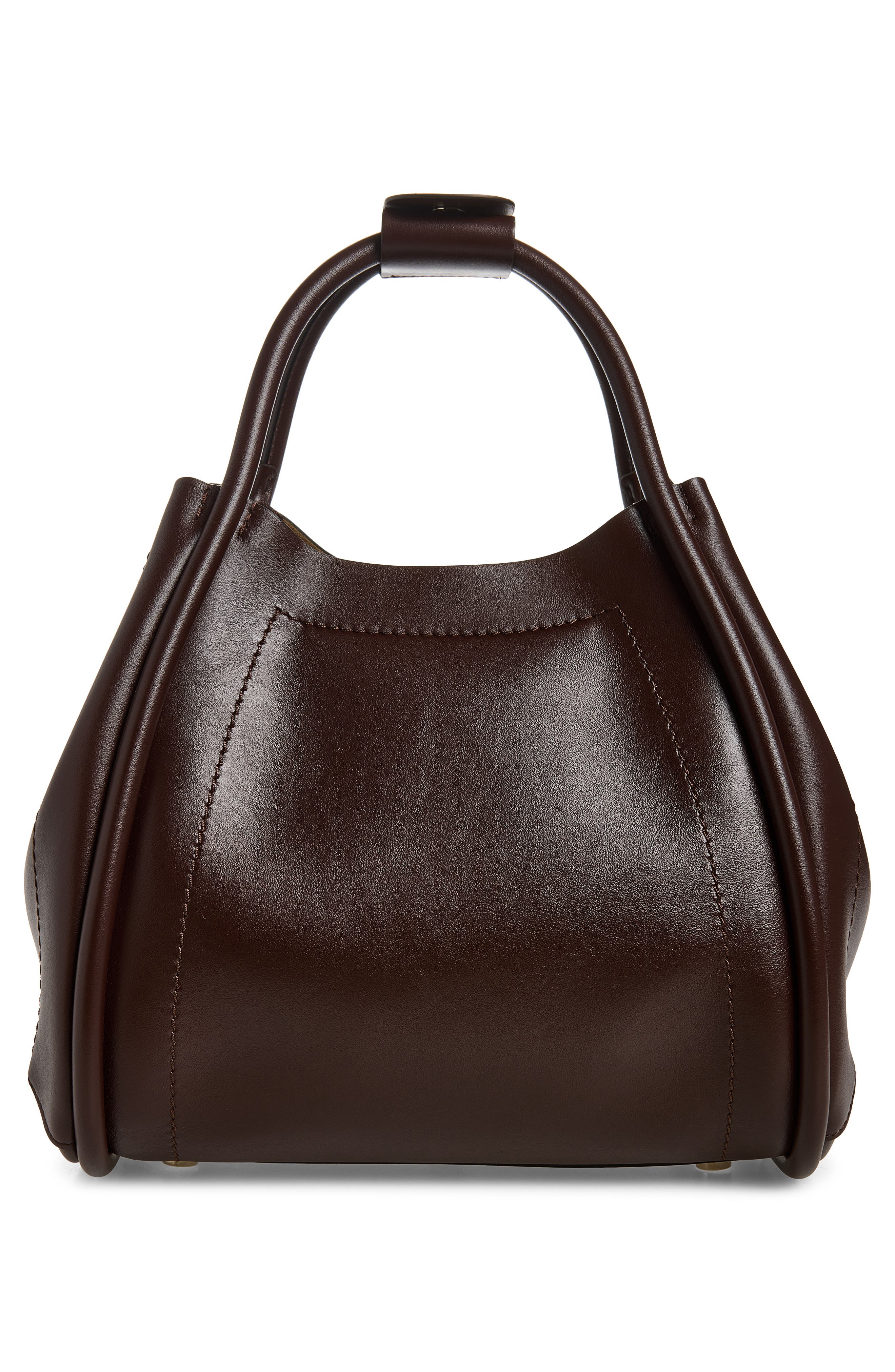 Marins Leather Tote, Alternate, color, BROWN