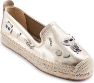KARL LAGERFELD PARIS Michaela Espadrille Flat